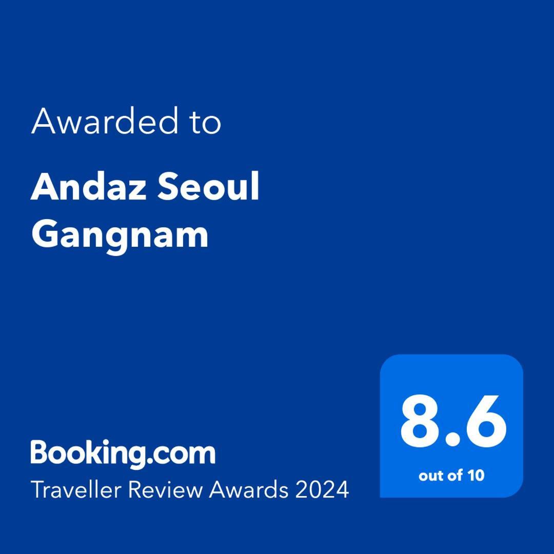Andaz Seoul Gangnam Otel Dış mekan fotoğraf
